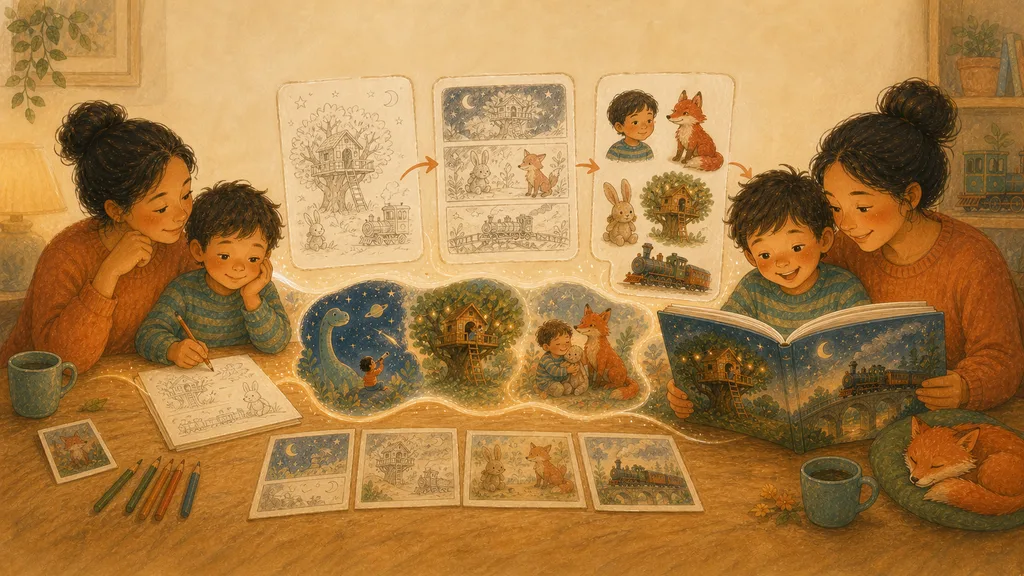 ¿Cómo convertir una idea en tu primer cuento personalizado?